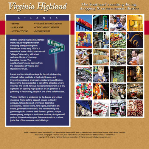 Virginia Highland Website
