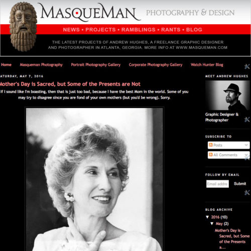 Masqueman Blog
