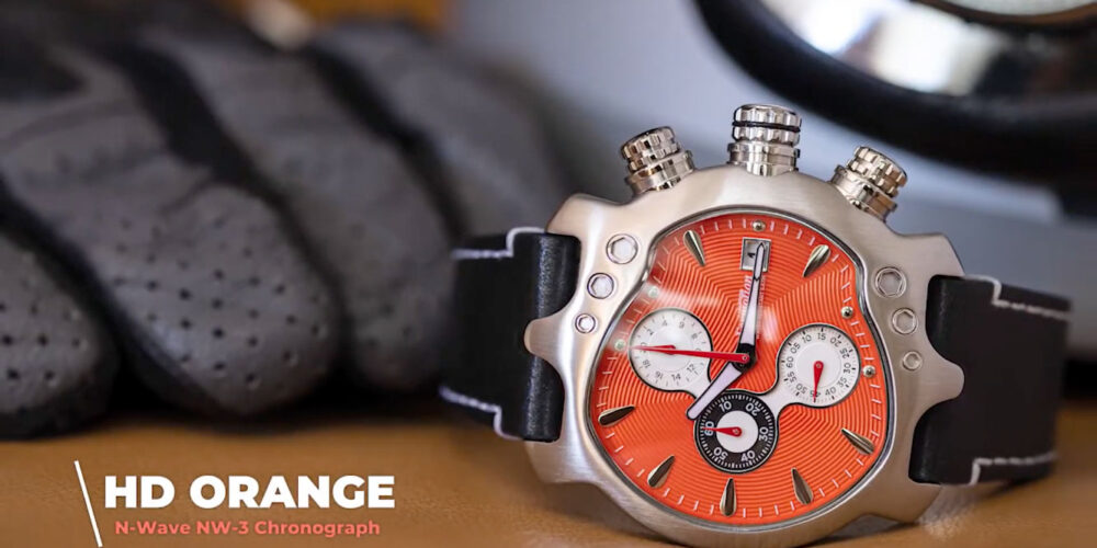 Formotion N-Wave Chronograph Watch Video