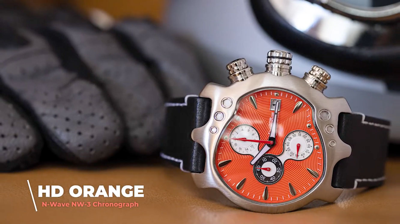 Formotion N-Wave Chronograph Watch Video