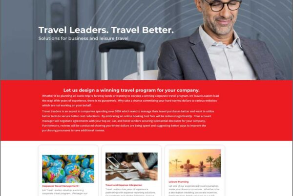 Travel Leaders Website